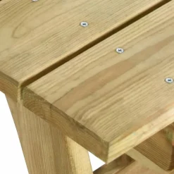 vidaXL Mesa de jardín de madera de pino impregnada 110x74x75 cm Sale