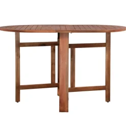vidaXL Mesa de jardín de madera de acacia maciza 120x70x74 cm Sale