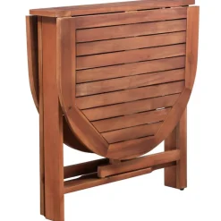 vidaXL Mesa de jardín de madera de acacia maciza 120x70x74 cm Sale