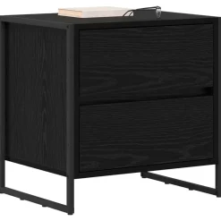 vidaXL Mesas-Mesa de Noche con cajón 50 x 39.5 x 50 cm