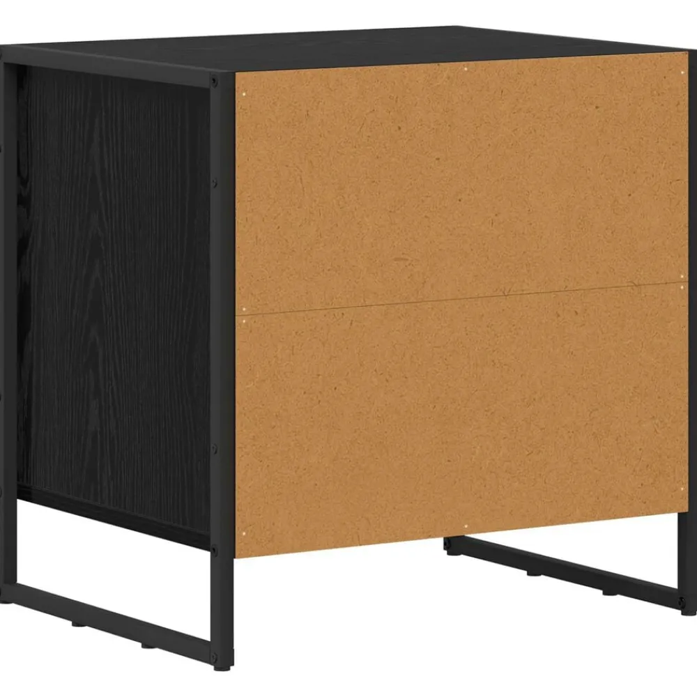 vidaXL Mesas-Mesa de Noche con cajón 50 x 39.5 x 50 cm