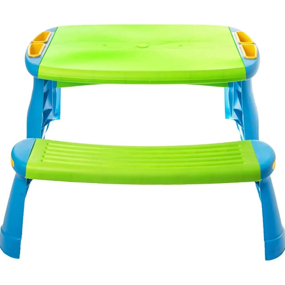 vidaXL Mesa de pícnic para niños polipropileno 89,5x84,5x48 cm Online