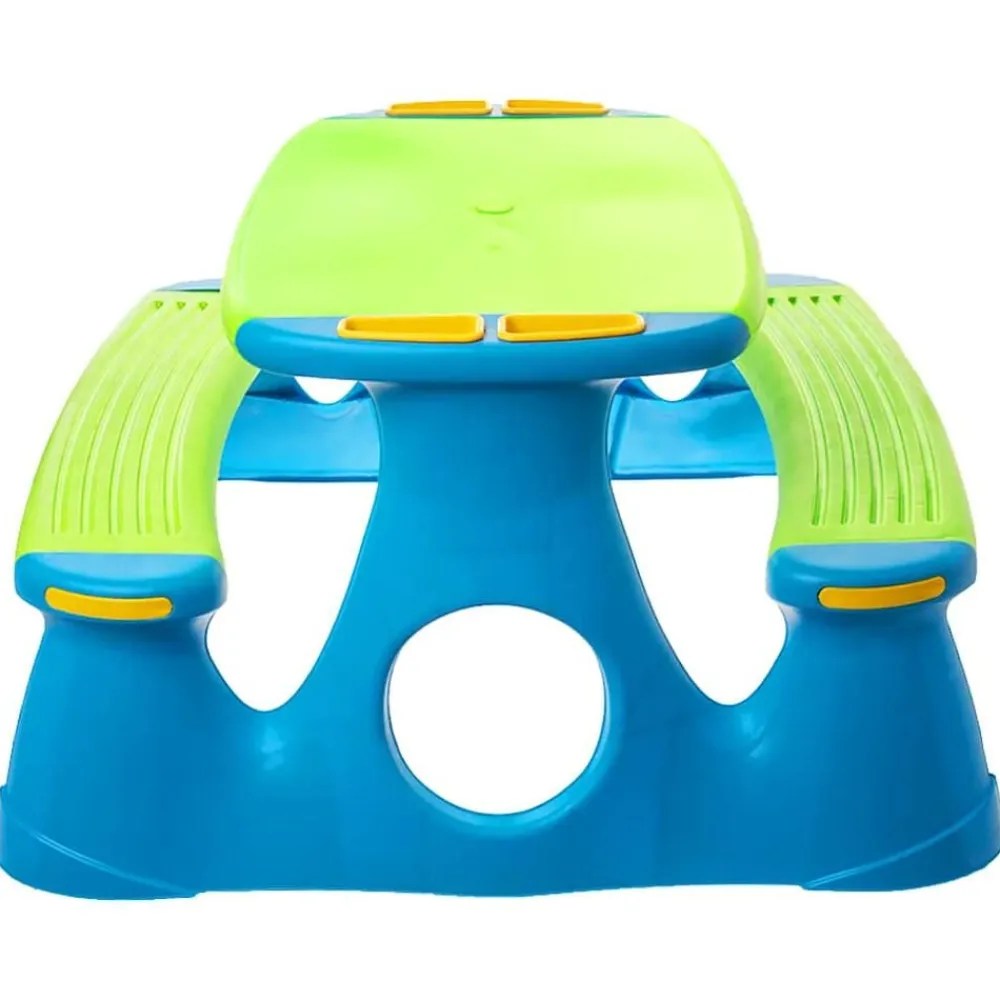 vidaXL Mesa de pícnic para niños polipropileno 89,5x84,5x48 cm Online