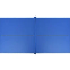vidaXL Mesa de ping pong de 1,52 m con red (152 x 76 x 66 cm), color azul New