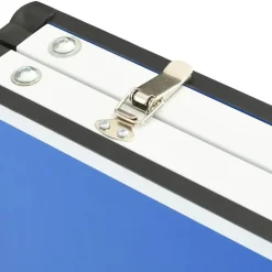 vidaXL Mesa de ping pong de 1,52 m con red (152 x 76 x 66 cm), color azul New