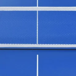 vidaXL Mesa de ping pong de 1,52 m con red (152 x 76 x 66 cm), color azul New