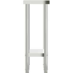 vidaXL Mesa de trabajo de cocina acero inoxidable 55x30x85 cm Hot