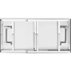 vidaXL Restauración-Mesa de trabajo para cocina con estante acero inox 120x60x115cm