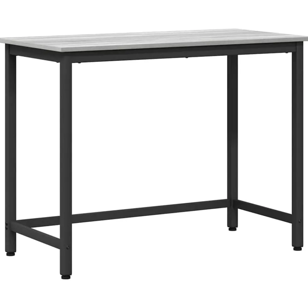 vidaXL Mobiliario De Oficina-Mesa 80 x 50 x 76,5 cm Madera Ingenierizada y Acero