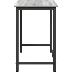 vidaXL Mobiliario De Oficina-Mesa 80 x 50 x 76,5 cm Madera Ingenierizada y Acero