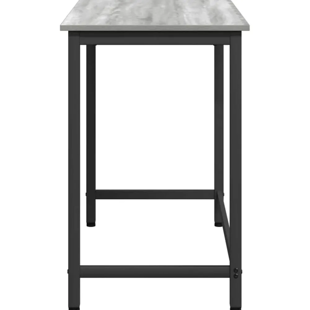 vidaXL Mobiliario De Oficina-Mesa 80 x 50 x 76,5 cm Madera Ingenierizada y Acero