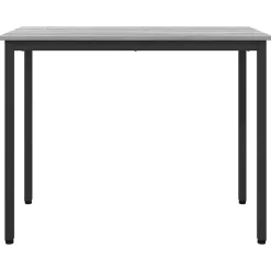 vidaXL Mesa 100 x 50 x 76,5 cm Gris sonoma Clearance