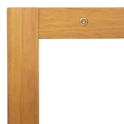 vidaXL Mesa lateral Aceite Natural 70 x 35 x 35 cm