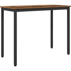 vidaXL Mesas-Mesa Madera vieja 100 x 50 x 76,5 cm