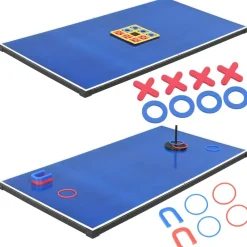 vidaXL Juegos De Interior-Mesa multijuegos 15 en 1 color arce 121x61x82 cm