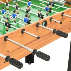 vidaXL Juegos De Interior-Mesa multijuegos 15 en 1 color arce 121x61x82 cm