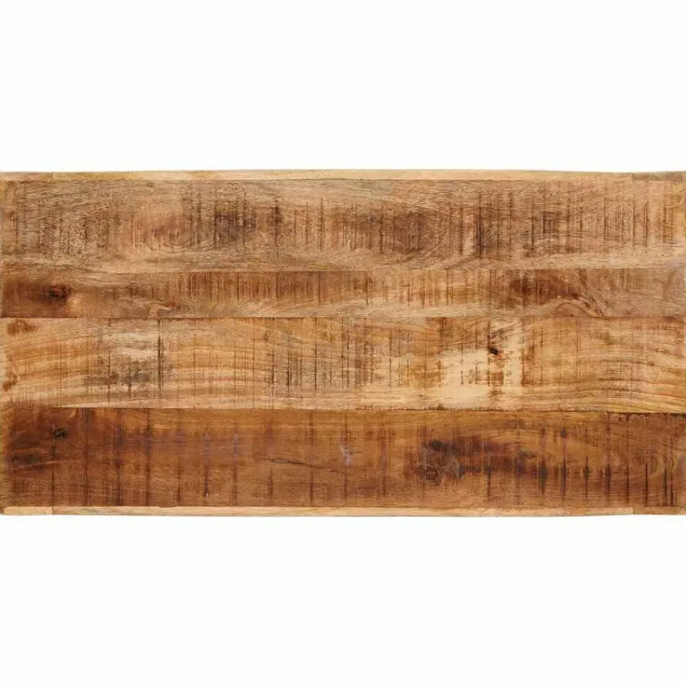vidaXL Mesas-Mesa Nido 3 pcs Marrón Madera de mango maciza