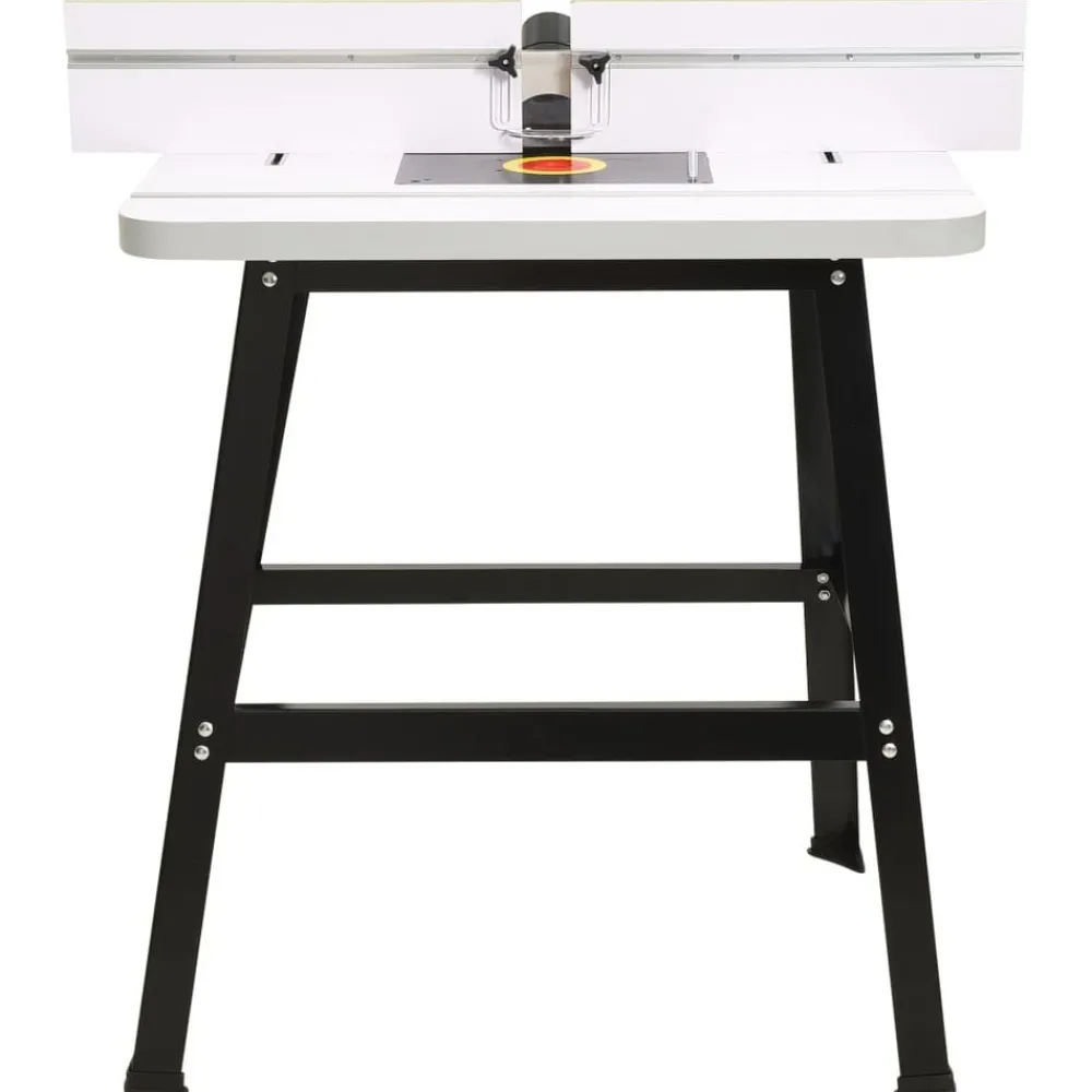 vidaXL Mesa para fresadora acero y MDF 81x61x88 cm Hot