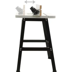 vidaXL Mesa para fresadora acero y MDF 81x61x88 cm Hot