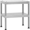 vidaXL Mesa para horno ahumador acero galvanizado 40x28x44,5 cm Discount