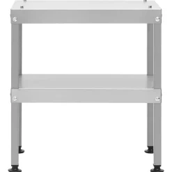 vidaXL Mesa para horno ahumador acero galvanizado 40x28x44,5 cm Discount