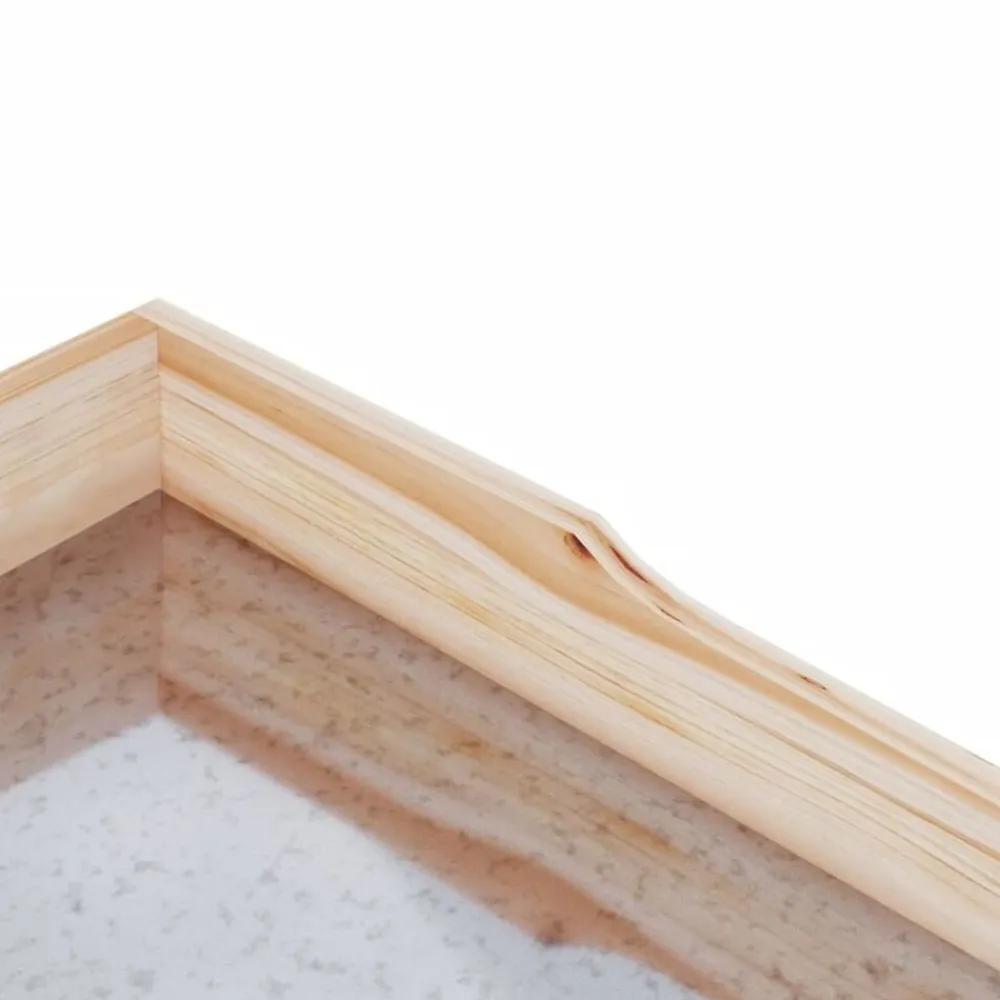 vidaXL Mesa para plantas con estantes madera maciza abeto 78x38x82,5cm Natural Discount