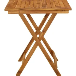 vidaXL Mesa plegable de jardín de madera maciza de acacia 70x70x75 cm Online