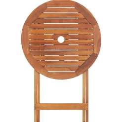 vidaXL Mesa plegable de jardín de madera maciza de acacia 60x75 cm Sale
