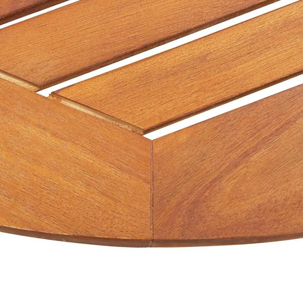 vidaXL Mesa plegable de jardín de madera maciza de acacia 60x75 cm Sale