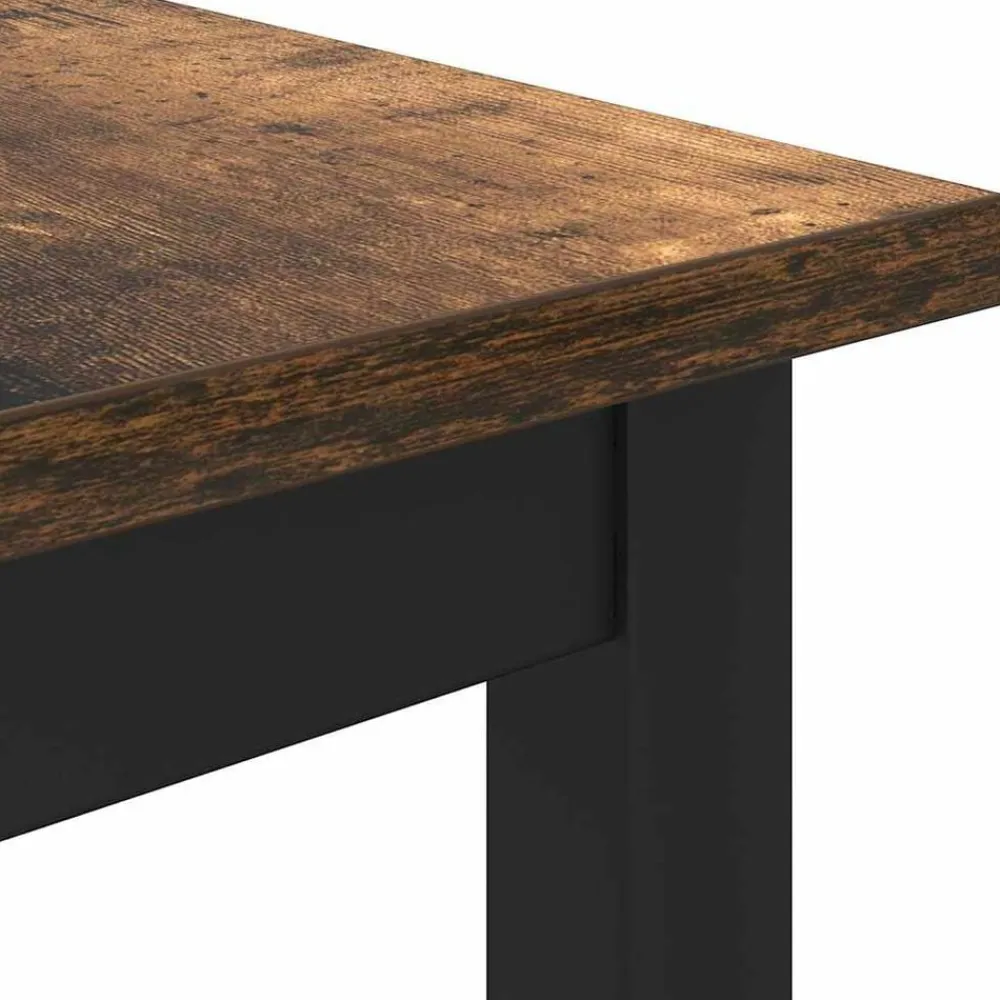 vidaXL Mesa 100 x 50 x 76,5 cm Roble ahumado Hot