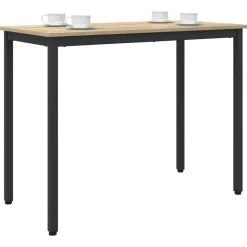 vidaXL Mesas-Mesa 100 x 50 x 76,5 cm