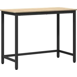 vidaXL Mesa 80 x 50 x 76,5 cm Roble Sonoma Clearance