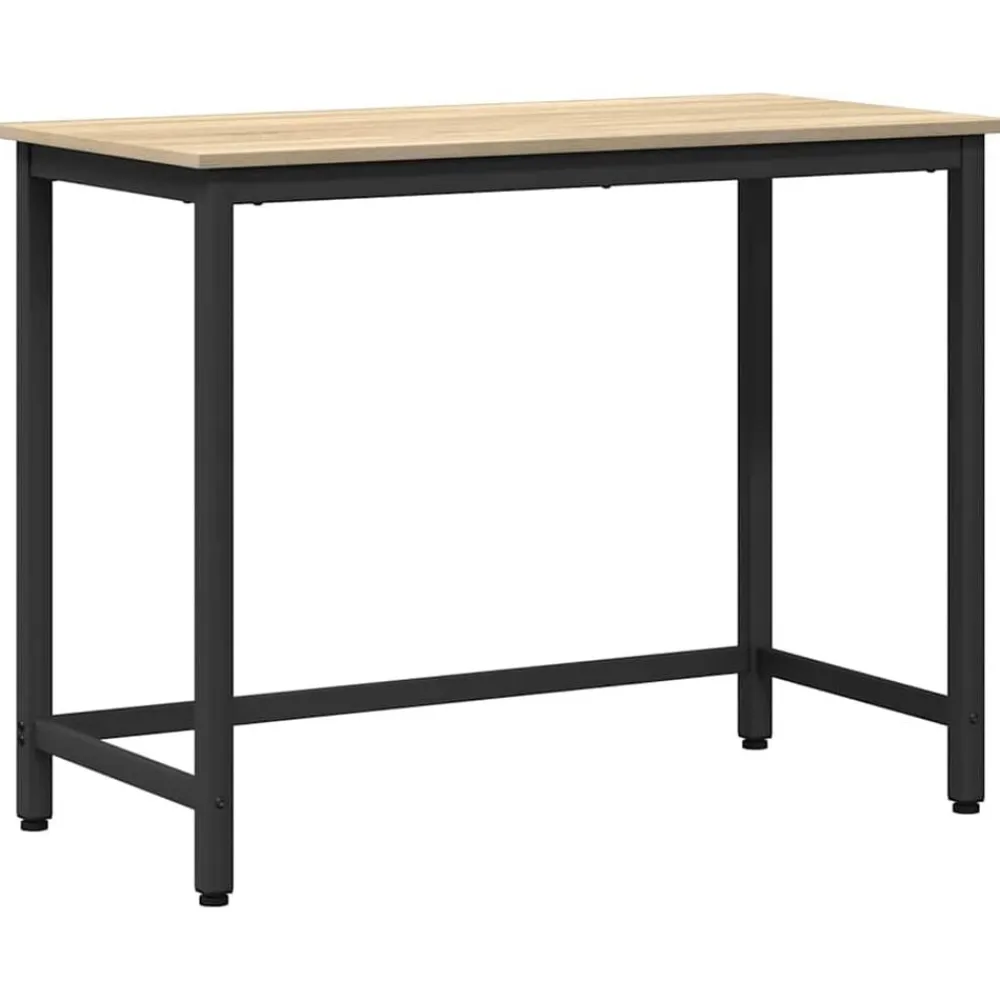 vidaXL Mesa 80 x 50 x 76,5 cm Roble Sonoma Clearance