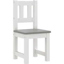 Niños vidaXL Mobiliario Para Bebés Y Niños Pequeños-Mesa y sillas infantiles 4 piezas MDF