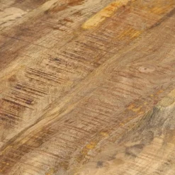 vidaXL Mesas-Mesas apilables 2 unidades madera rugosa de mango