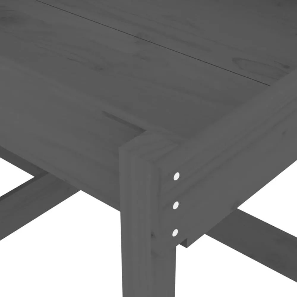 vidaXL Estructuras Para Juegos Al Aire Libre-Mesas de arena 2 uds madera maciza de