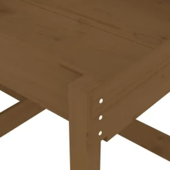 vidaXL Estructuras Para Juegos Al Aire Libre-Mesas de arena 2 uds madera maciza de pino marrón miel