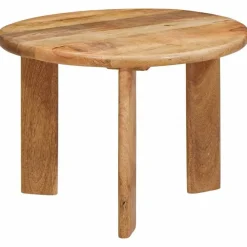 vidaXL Mesas de Café Nido 2 pcs Marrón Madera de mango maciza Online