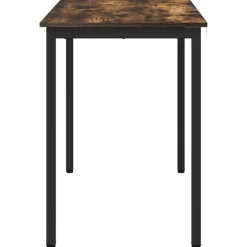 vidaXL Mesas de comedor 110 x 100 x 75 cm METAL Roble ahumado Sale