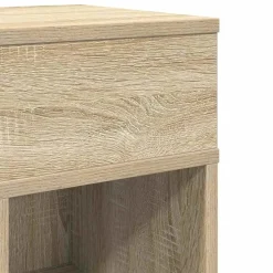 vidaXL Mesilla de noche con cajón 25x31x66 cm Roble Sonoma Sale