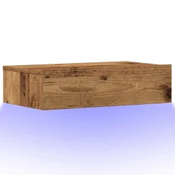 vidaXL Mesas-Mesilla de noche de 60x35cm madera de ingeniería