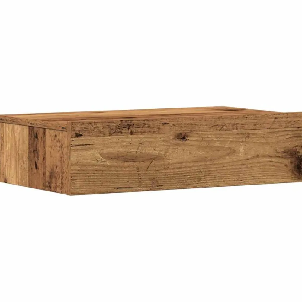 vidaXL Mesas-Mesilla de noche de 60x35cm madera de ingeniería