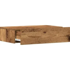 vidaXL Mesas-Mesilla de noche de 60x35cm madera de ingeniería