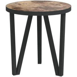 vidaXL Mesas-Mesita de centro MDF Ø35 cm