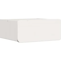 vidaXL Mesita de Noche 39 x 34 x 16,5 cm Madera maciza de pino White Best