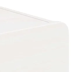 vidaXL Mesita de Noche 39 x 34 x 16,5 cm Madera maciza de pino White Best