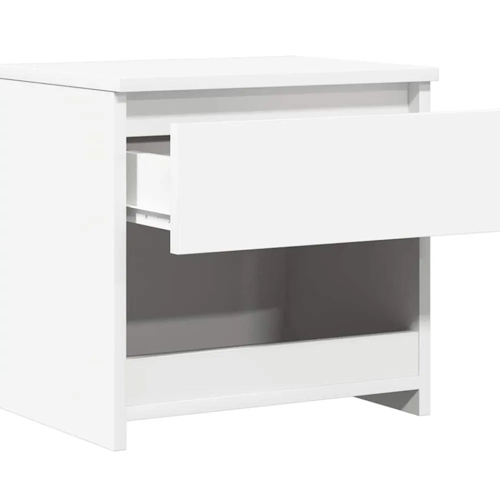 vidaXL Mesas-Mesita de noche de madera contrachapada 40x30x39 cm