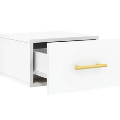 vidaXL Armarios Y Almacenamiento-Mesita de noche de pared 35x35x20 cm