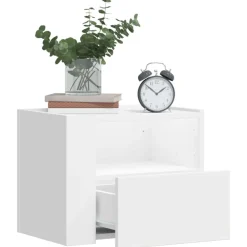 vidaXL Mesas-Mesita de noche de pared 45x30x35 cm