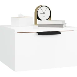 vidaXL Mesas-Mesita de noche de pared 34x30x20 cm
